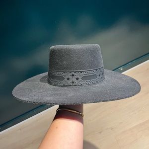 Lack of Color Black felt hat